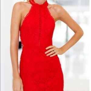 Red dress- brand new